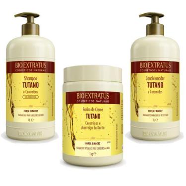 Imagem de Linha Tutano Bio Extratus Shampoo Condicionador Máscara 1Kg