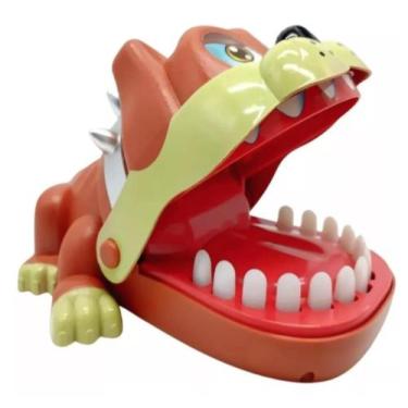 Imagem de Brinquedo Cachorro Morde Dedos  Dentista Desafio Diversão - toy king