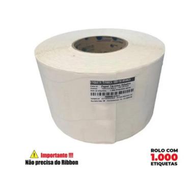 Imagem de 1 Rolo Etiqueta Para Impressão Térmica 10x15 Cm Zebra Elgin
