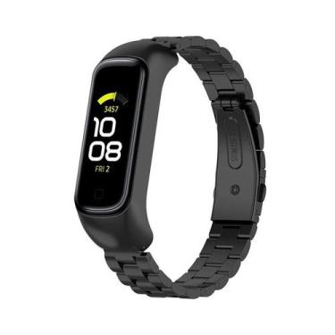 Imagem de Pulseira De Aço Inoxidável Para  Galaxy Fit 2 R220 Fit2 SM-R220 - 123S