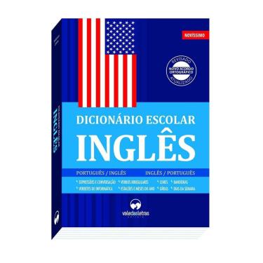 Imagem de Dicionário Escolar De Inglês