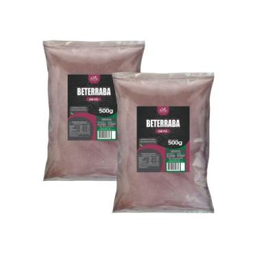 Imagem de kit 2x Beterraba em Pó 500g Navida - Navida Naturais