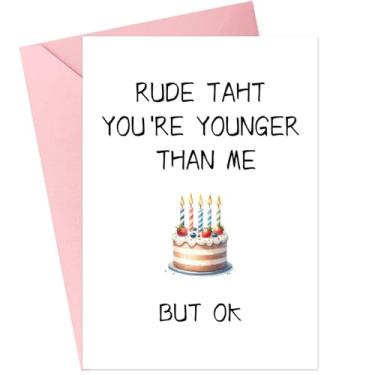 Imagem de kalokale Cartão de aniversário engraçado e presentes para homens marido namorado ele, cartão feliz aniversário (HK003)