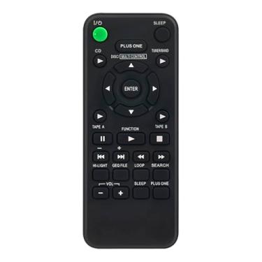 Imagem de Ajuste remoto de substituição RM-SF150 para sistema de áudio Sony HCD-F150 MHC-F150 HCDFR10 HCDMC1 MCHMC1 MHC150 MHCF15 MHCF150 MHCMC1 MHCML1 MHMCMC1 CVD100 CVD1000 FH500 CD RMSF1 50 cm