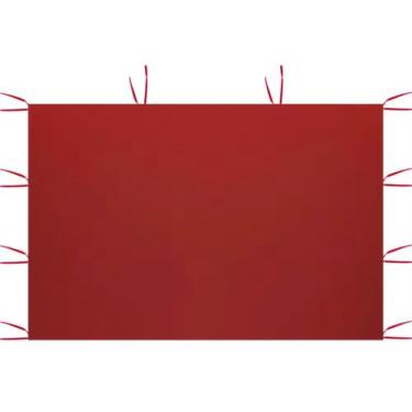 Imagem de Parede Lateral Para Gazebo Tenda 3x3 - braslar, Vermelho