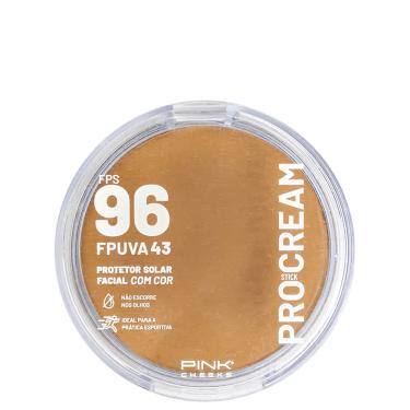 Imagem de Pink Cheeks Pro Cream PRO15 FPS 96 - Protetor Solar Multifuncional com Cor 14g
