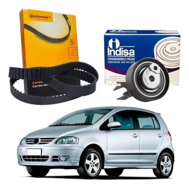 Imagem de Kit Correia Dentada Tensor Fox 1.0 1.6 8v 2003 A 2009 - ContiTech