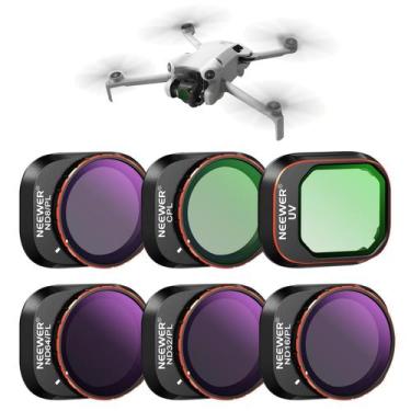 Imagem de Conjunto de 6 Filtros Neewer ND/PL para DJI Mini 4 Pro