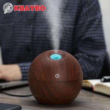 Imagem de Mini Umidificador De Ar Aromatizador Lampada Luminaria Usb