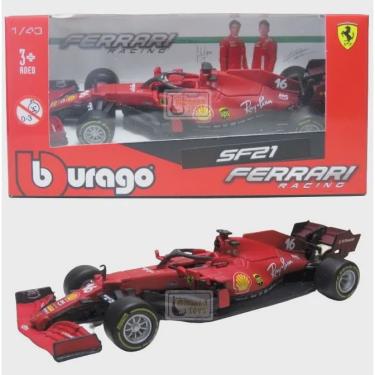 Imagem de Ferrari F1 SF21 - Charles Leclerc #16 - Formula 1 2021 - Ferrari Racing - 1/43 - Bburago