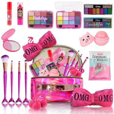 Imagem de Maleta De Maquiagem Completa Infantil Princesinha Menina Presente Criança