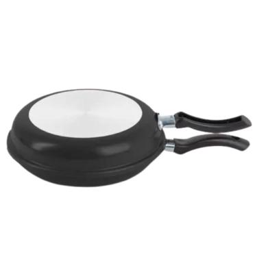 Imagem de Omeleteira Sanduicheira Dupla Grande Antiaderente Preto