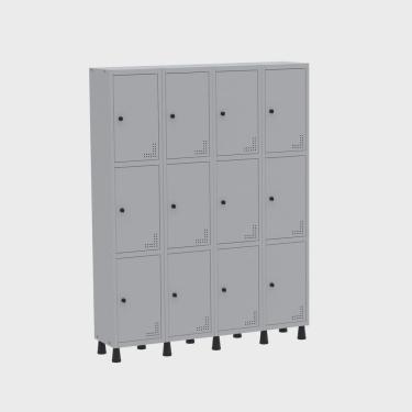 Imagem de Roupeiro Aço Light 4v 12 Portas Gr304/12