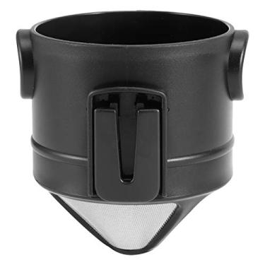 Imagem de Filtro de café de Gotejamento de Aço Inoxidável Portátil Com Suporte - Acessório de Máquina de café Eco Amigável