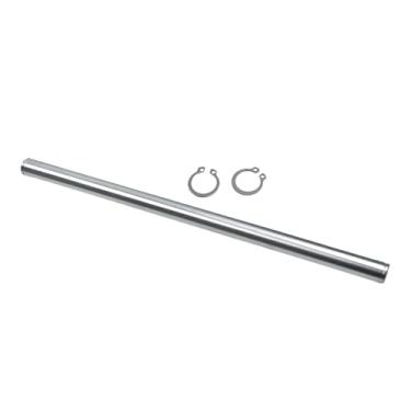 Imagem de pinkhatcat Eixo de macaco Go Kart Mini Bike 30.5 cm x 5/20.3 cm com chaveta de 3/40.6 cm para Go Kart Mini Bike Silver Galvanized Jackshaft