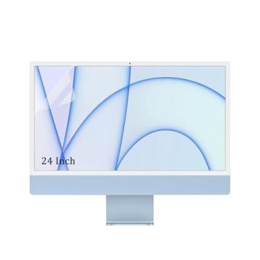 Imagem de i-Tensodo Pacote com 2 protetores de tela para computador iMac de 61 cm antirreflexo para computador iMac 2024/2023/2021 com chip M4/M3/M1, filtro antirreflexo de proteção ocular