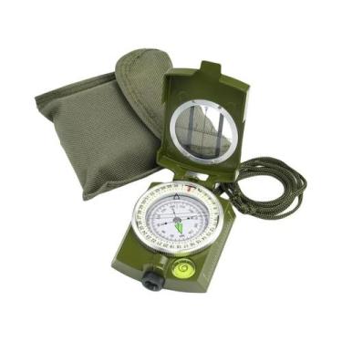 Imagem de Bússola Militar Tática À Prova D'água Com Bolsa De Armazenamento Para 