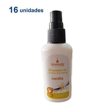 Imagem de Kit 16 Bloqueador Odor Sanitário Banheiro Privada N2 Free Coco Pós Bar