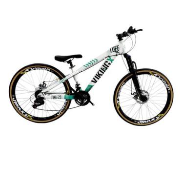 Imagem de Bicicleta Aro 26 Vikingx Tuff 25 Aluminio 24 Velocidades Pneu Slk fino