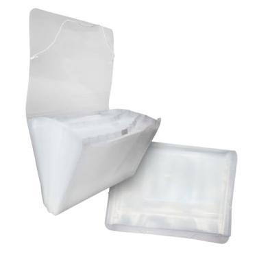 Imagem de Dello Pasta Sanfonada Plastica A4 31 Divisorias Cristal Pp Line