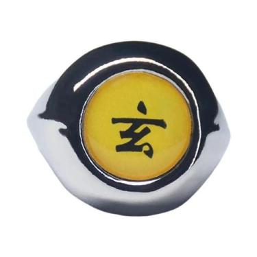 Imagem de Anel de Cosplay Naruto Akatsuki Itachi - Unissex - Metal, R089, 4_
