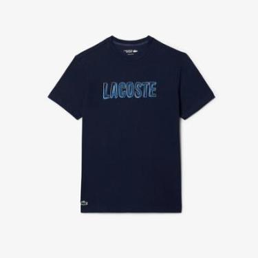 Imagem de Camiseta Lacoste Esportiva Estampada Ultra Dry Masculina-Masculino