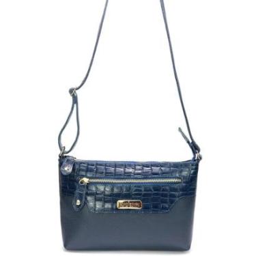 Imagem de Bolsa Feminina em Couro Legitimo Alça Transversal Pequena dia à dia Road Seven-Feminino