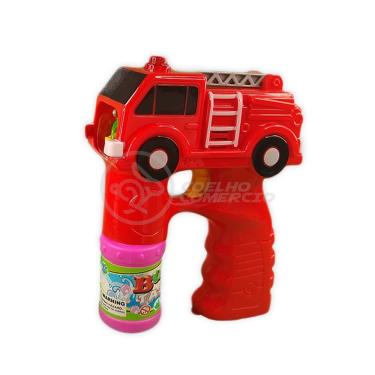 Imagem de Caminhão Bombeiro Bolhudo Pop Tik Toks Criança Vermelho 14
