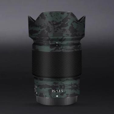 Imagem de Skin Lens Camera Skin Wrap Vinil Protetor Adesivo Acessórios de Fotografia para Nikon Z 35mm F1.8S (Knight Green)