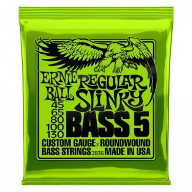Imagem de Encordoamento Contrabaixo Niquel 5 Cordas Ernie Ball