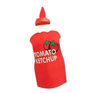 Imagem de MotiveTech Fantasia de ketchup para o baile de máscaras de Halloween