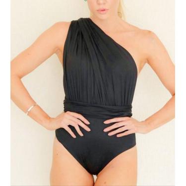 Imagem de Body multiformas bori multiuso poliéster modal feminino basico  - filo