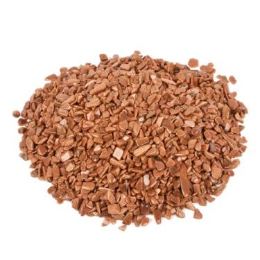 Imagem de Justinstones Pedra dourada sintética lascas polidas pedra triturada enfeites de cura de cristal 100 gramas