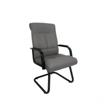 Imagem de Cadeira Interlocutor Para Escritório Linha Itália Cinza - DESIGN OFFIC