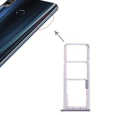 Imagem de Peças de substituição de telefone celular Bandeja de cartão SIM + bandeja de cartão SIM + bandeja de cartão Micro SD para for ASUS zenfone max pro zb631kl Acessórios telefônicos