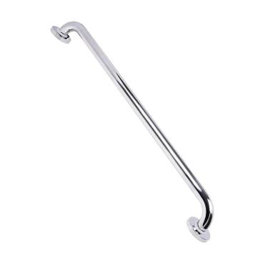 Imagem de Alça Barra Apoio Inox 70cm Kit 5 Uni Acessibilidade Idoso Criança Gestante Deficiente Corrimao