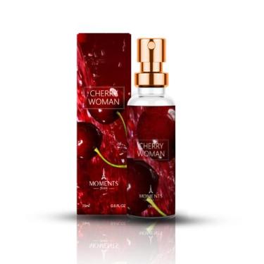 Imagem de Perfume feminino Cherry woman 15ml de bolsa Moments Paris