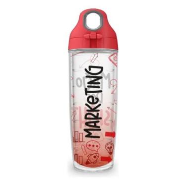 Imagem de Garrafa De Água Squeeze 600ml HX70 Profissões Marketing - HelsiMil