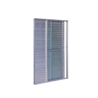 Imagem de Porta Balcão 3 Folhas Veneziana 210x120 Brilhante Linha 22