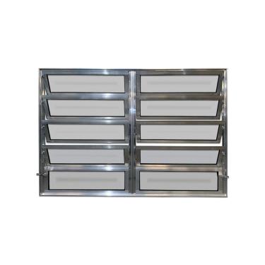 Imagem de Vitro Basculante 2 Seções Brilhante 100x120 Linha 25 Jade