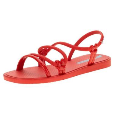 Imagem de Sandália ipanema solar feminino, Vermelho, 38