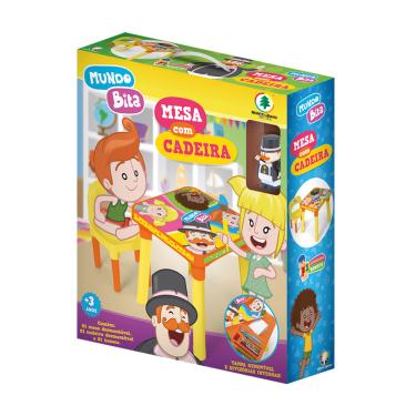Imagem de Mesa e Cadeira - Mundo Bita
