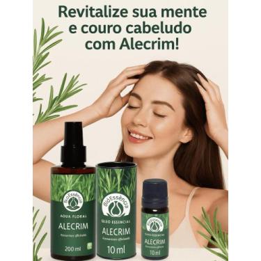 Imagem de Kit Alecrim BioEssência Óleo Essencial 10ml + Água Floral Hidrolato 20