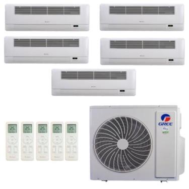 Imagem de Ar-Condicionado Multi Split Inverter R-32 Gree 48000 (2x Evap Cassete 