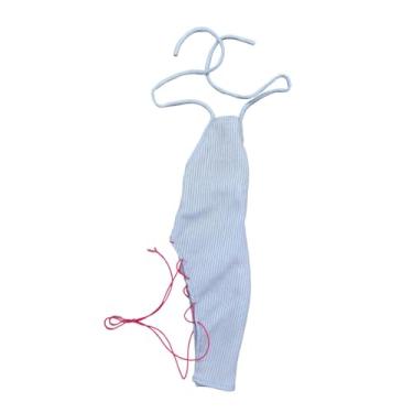 Imagem de Fenteer Vestido curto sem mangas e justo em escala 1:6, roupas para figuras femininas de 12 polegadas, Style B