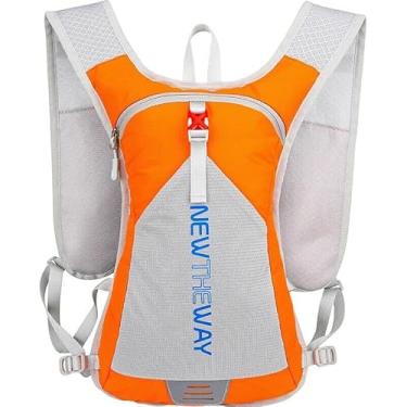 Imagem de Mochila de Hidratação 2 L com refil D'água (Laranja)