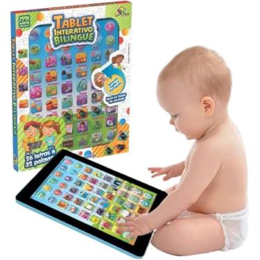 Imagem de Tablete Interativo Infantil Bilíngue Educativo Para Crianças
