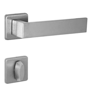 Imagem de Fechadura Banheiro Flat 55mm Cromo Escovado 5098588/55 ZCE Arouca