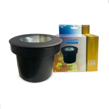 Imagem de Balizador Led Para Embutir Solo Piso Externo Jardim Ip67 12W