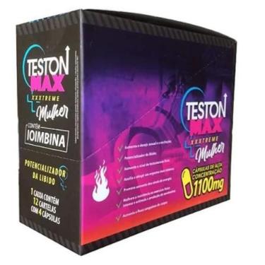 Imagem de Teston Max Feminino caixa com 48 capsulas - Multi Vitta